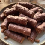 Chocolate Cigar Cookies (No Bake)
