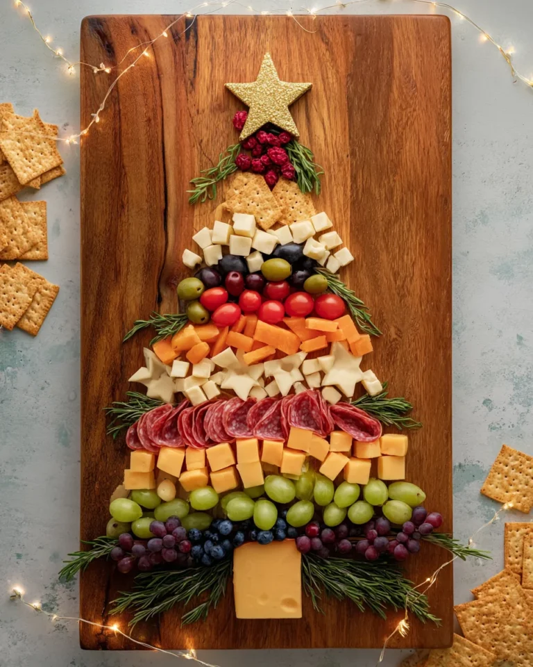 Christmas Tree Shaped Charcuterie