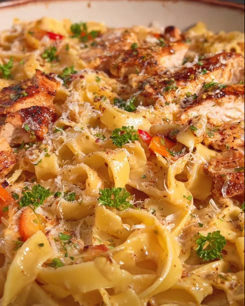 Creamy Cajun Chicken Pasta