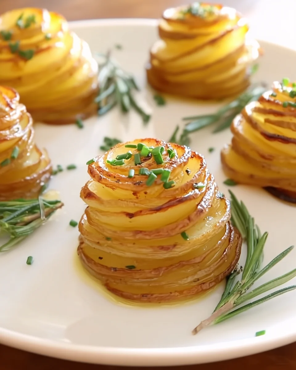 Crispy Potato Stacks