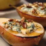 Easy Baked Gorgonzola Pears