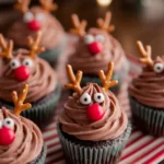 Easy Reindeer Cupcakes