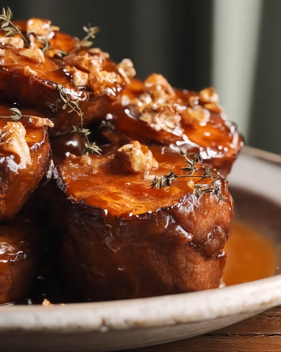 Fondant Sweet Potatoes (slow roasted)