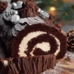 Gluten-Free Yule Log Cake