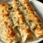 Green Chile White Chicken Enchiladas