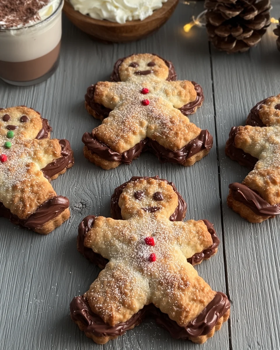 Irresistible Nutella Gingerbread Men