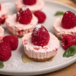 Low Calorie Mini Raspberry Cheesecake