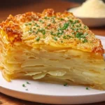 Million Layer Potato Cake