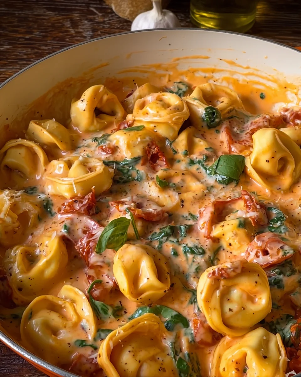 One Pan Tucsan Tortellini