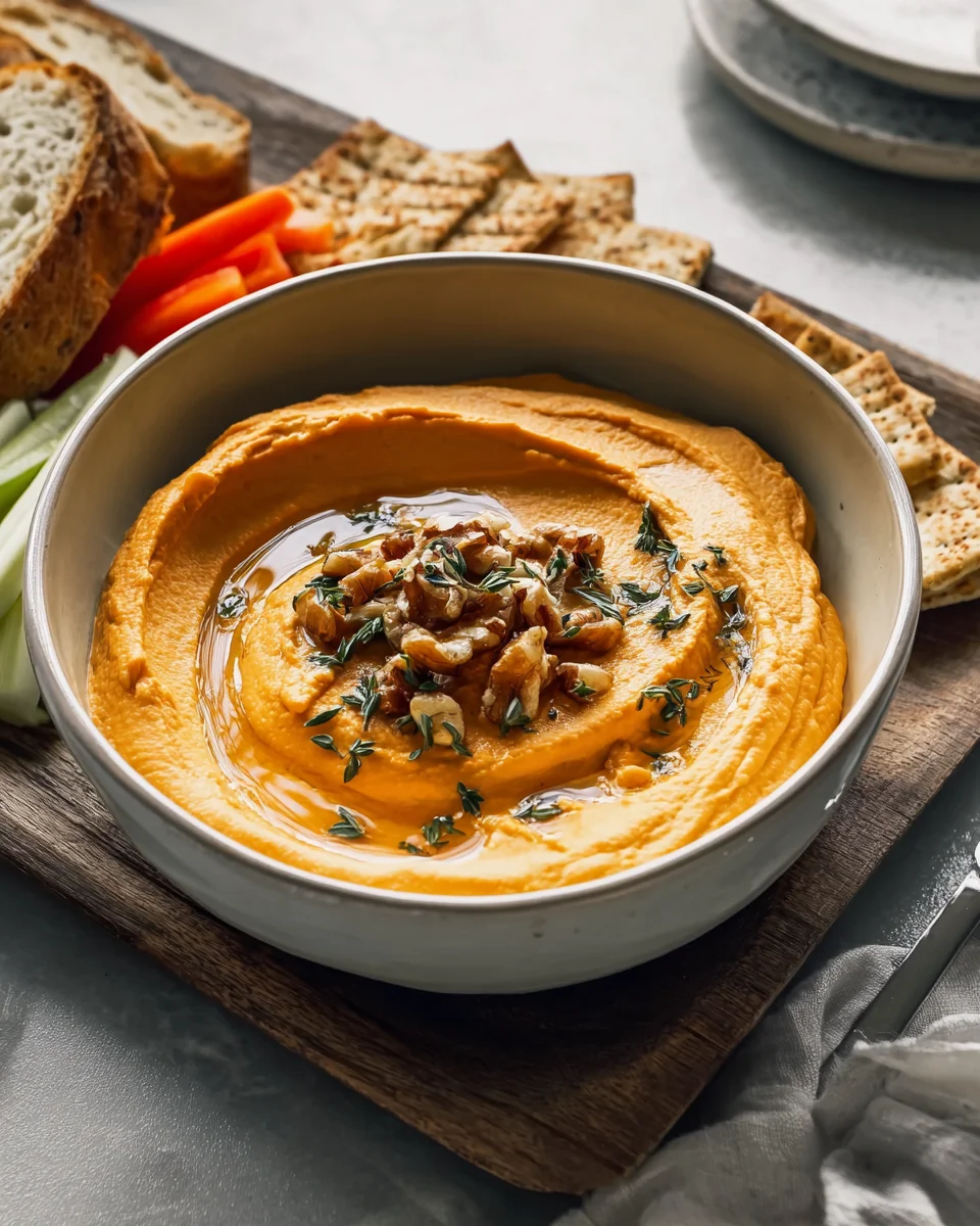 Pumpkin Whipped Feta Dip