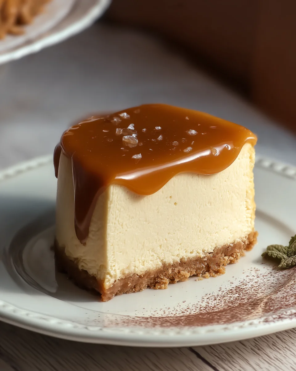 Salted Caramel Cheesecake