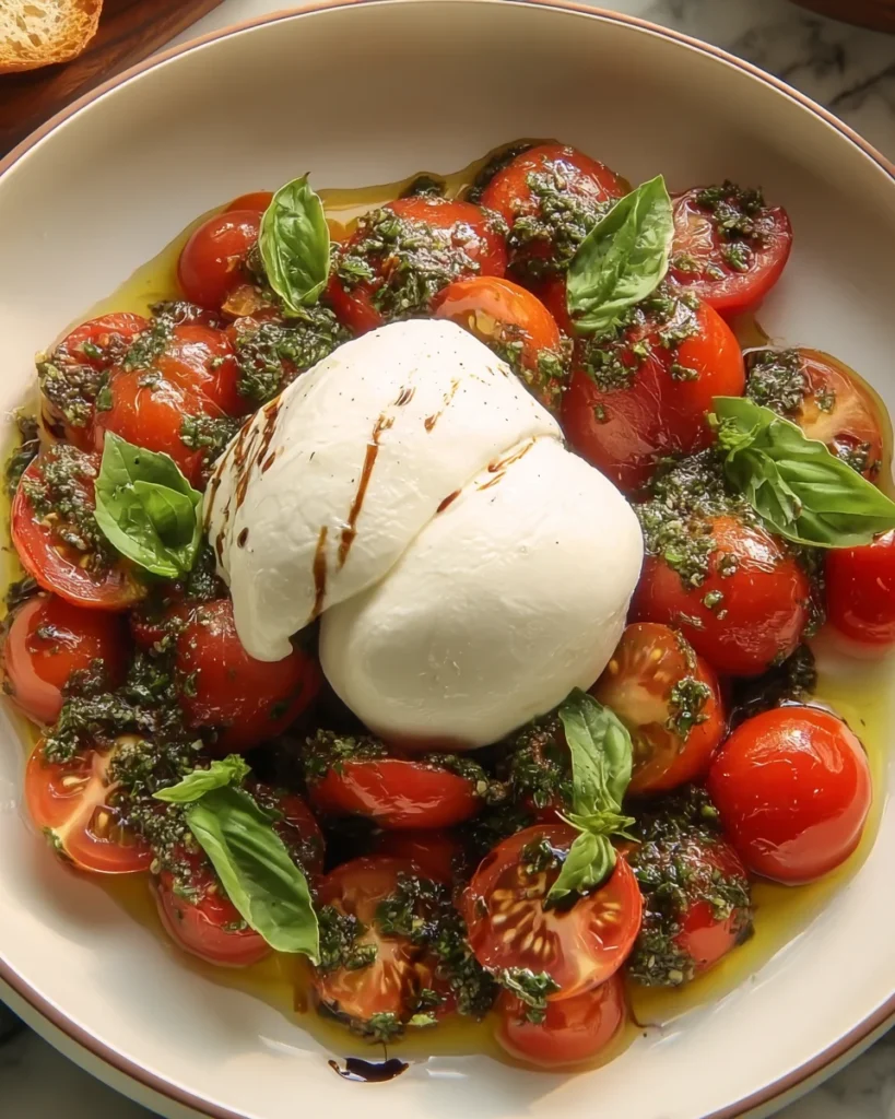 Tomato Burrata Salad