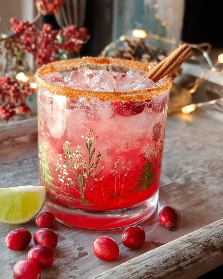 Whoville’s Spiced Up Christmas Margarita