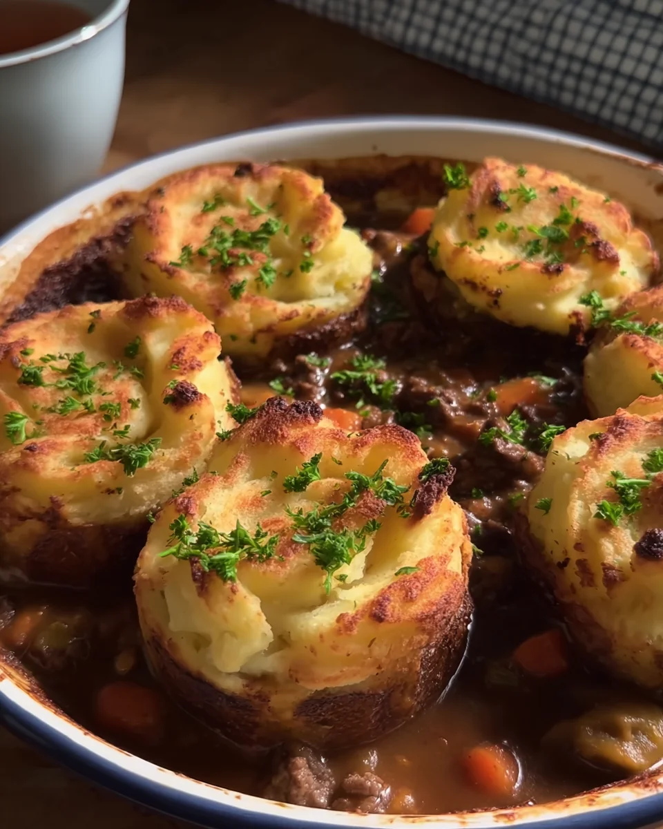 Yorkshire Pudding Cottage Pies