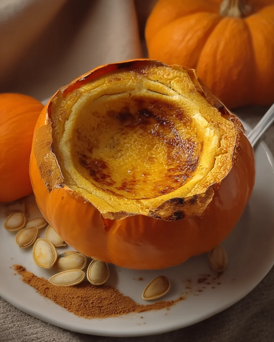 pumpkin crème brûlée