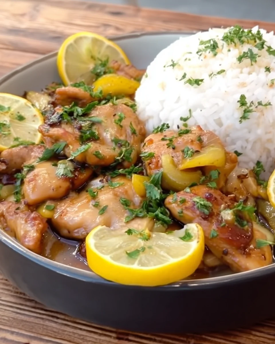 20-Minute Lemon Garlic Chicken