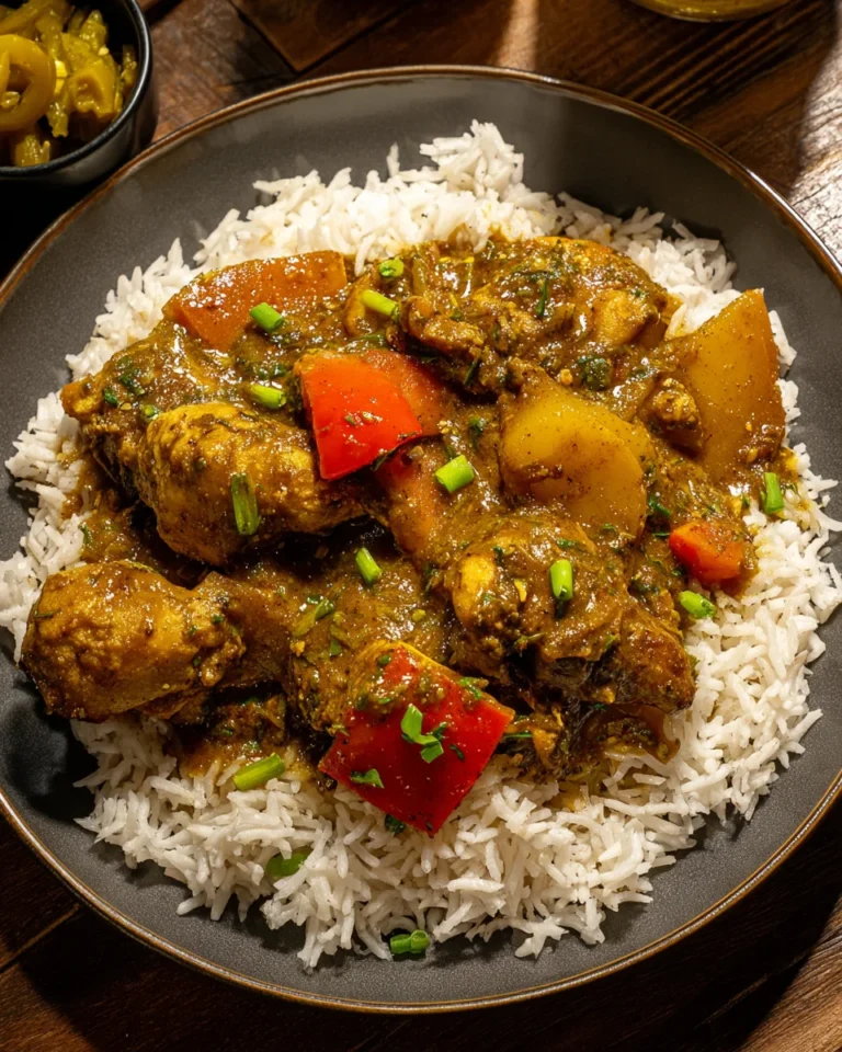 Authentic Jamaican Curry Chicken