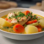 Boiled Chicken with Vegetables