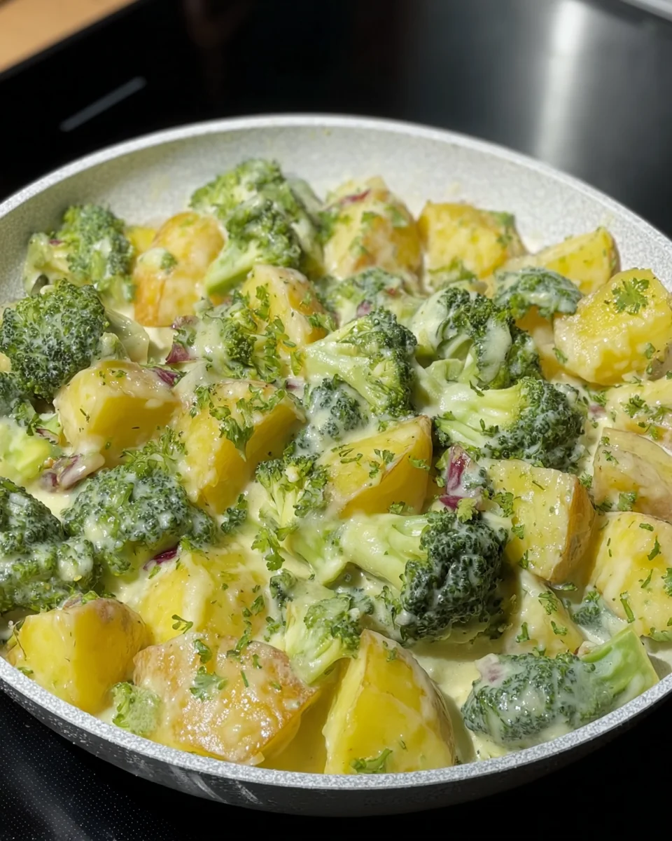 Broccoli with potatoes