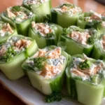 Buffalo Chicken Cucumber Roll