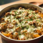 Cheesy Chicken Potato Bake