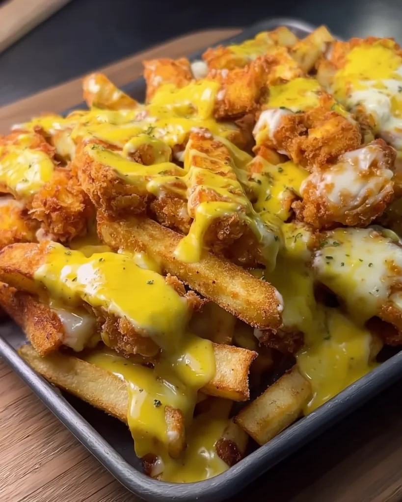 Cheesy & Crispy Chicken Fries