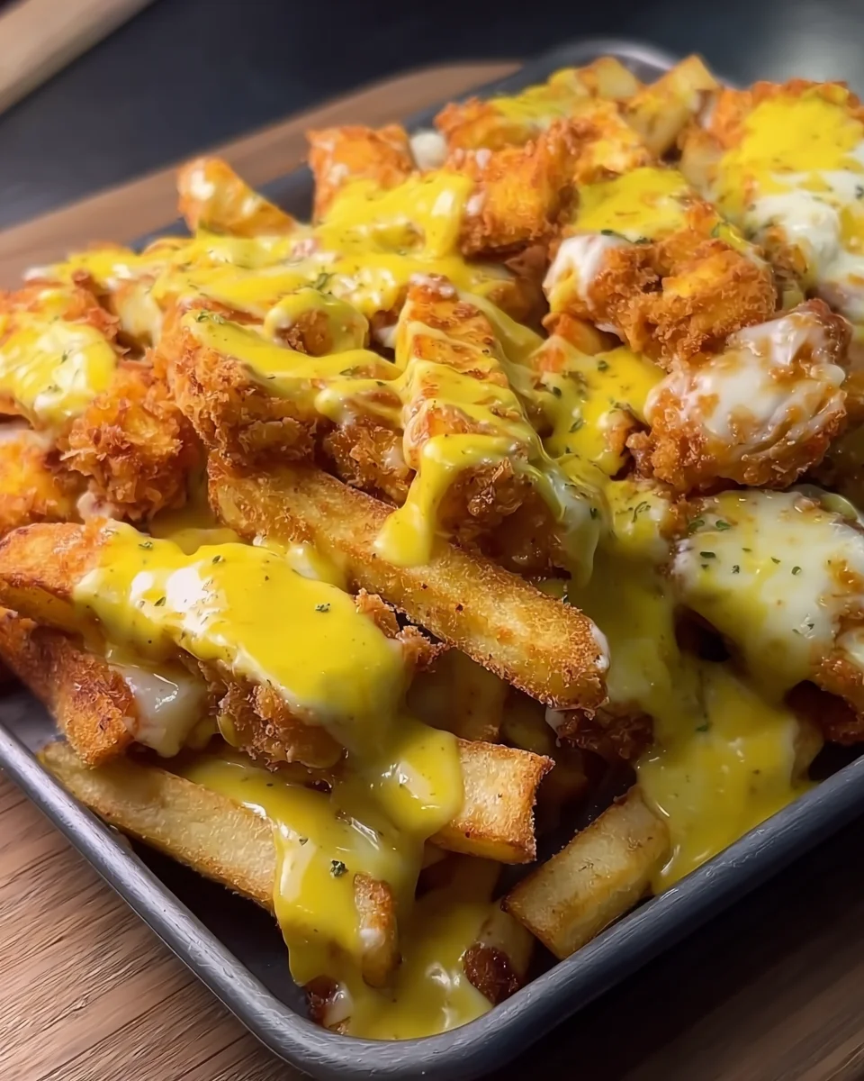 Cheesy & Crispy Chicken Fries