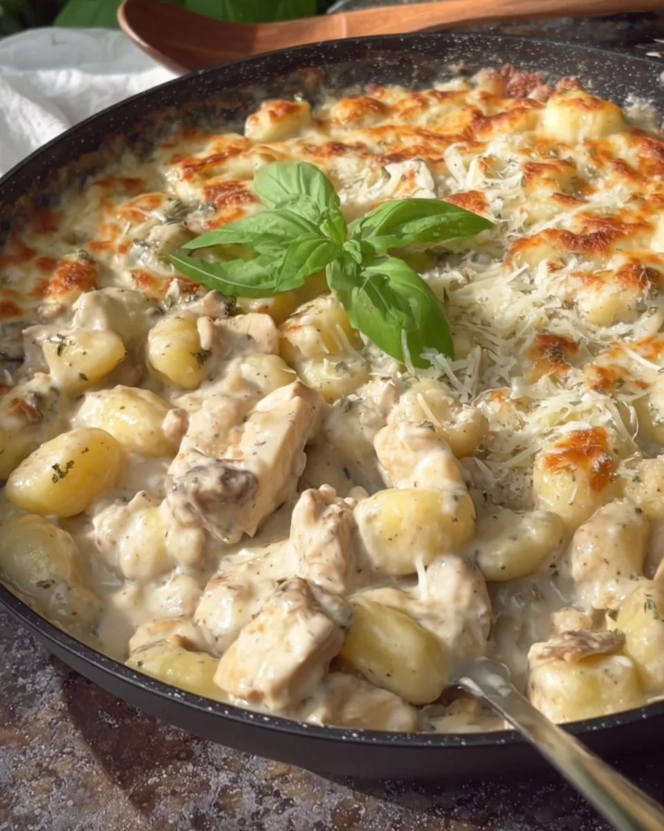 Chicken Alfredo Gnocchi