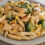 Chicken, Broccoli and Sweetcorn Pasta