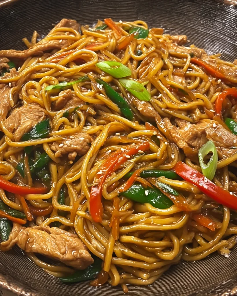 Chicken Noodle Stir Fry
