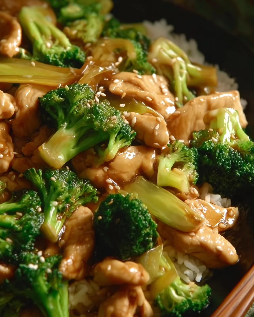 Chicken and Broccoli (Chinese Takeout Style)