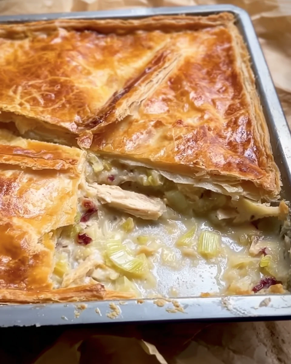 Chicken and Leek pie