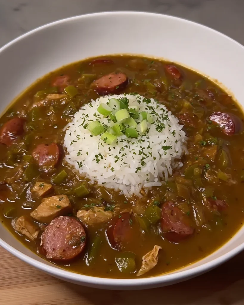 Chicken and Sausage Gumbo
