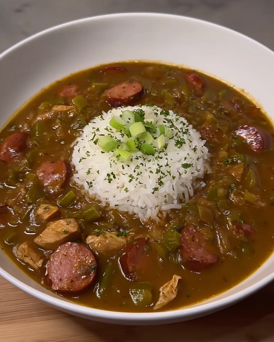Chicken and Sausage Gumbo