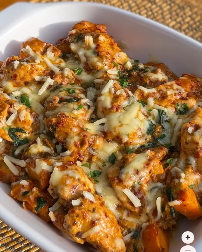 Creamy Cajun Chicken and Sweet Potatoes