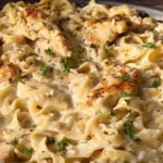 Creamy Chicken Garlic Parmesan Pasta