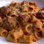 Creamy Meatball Pasta