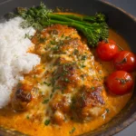 Creamy Red Pesto Oven Baked Chicken