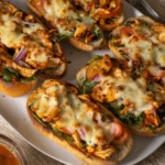 Creamy Sweet Chilli Cajun Chicken Baguettes