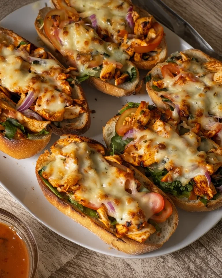 Creamy Sweet Chilli Cajun Chicken Baguettes