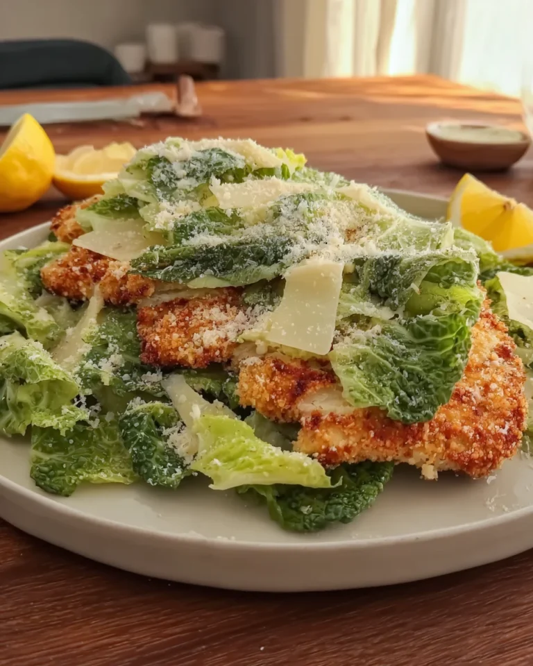 Crispy Chicken Caesar Cutlets