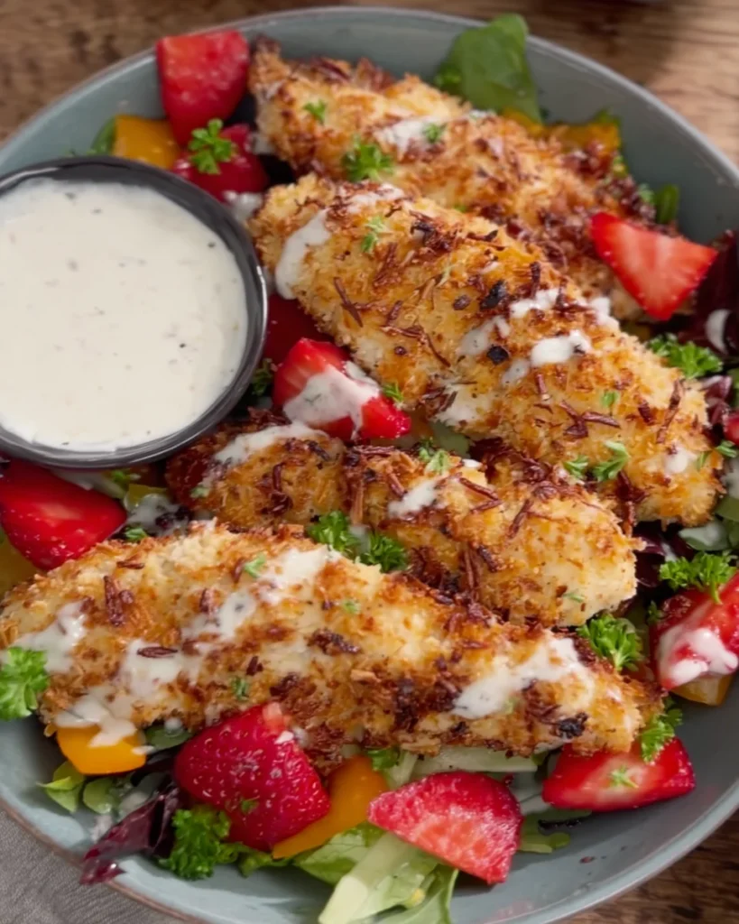 Crispy Parmesan Chicken Tenders