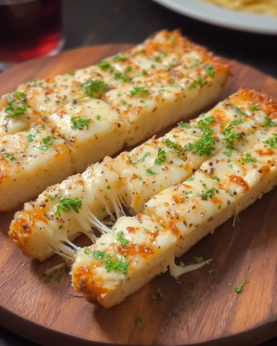 Extra Cheesy Garlic Bread