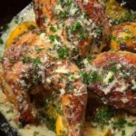 GARLIC PARMESAN ROAST CHICKEN