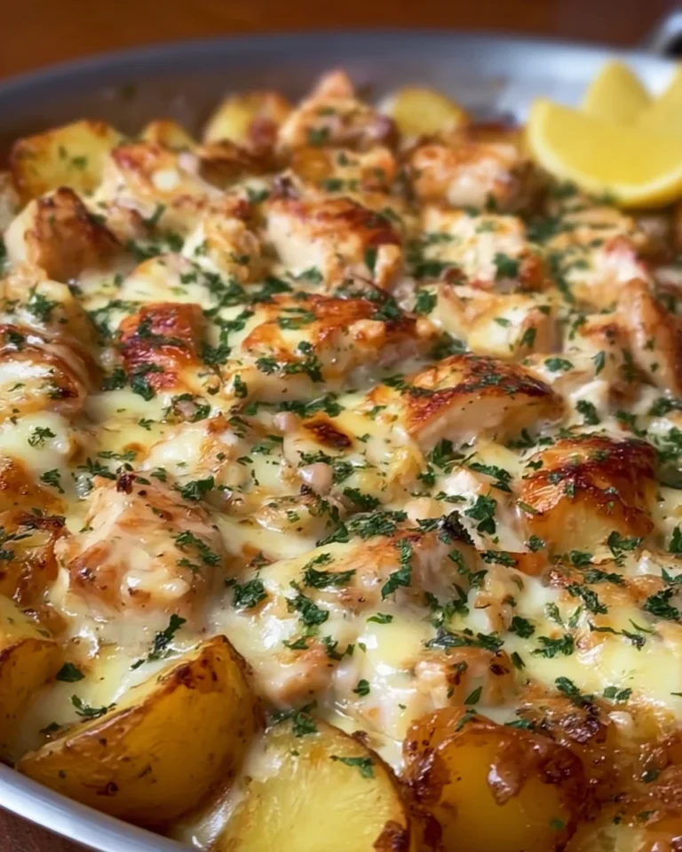 Garlic-infused Chicken and Potatoes