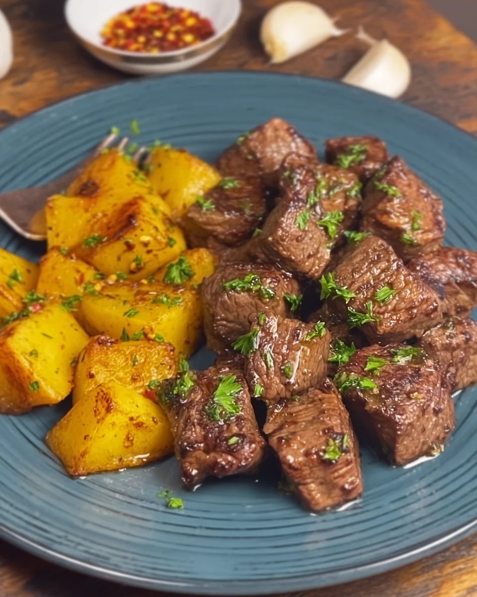 Garlic Butter Steak Bites