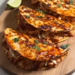 Garlic Honey BBQ Pulled Chicken Tacos