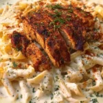 Grilled Chicken Alfredo Pasta