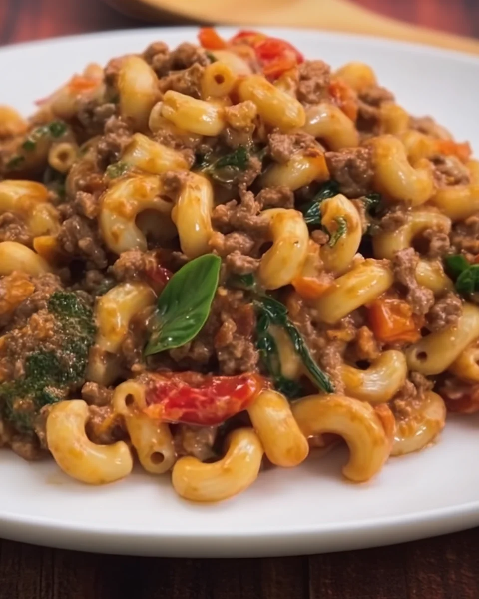 Healthy Mac and Beef