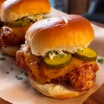 Hot Honey Chicken Sliders